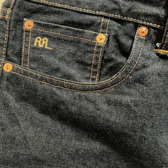 Double RL RRL Slim fit jeans 34x34 *SOLD - Picture 4 of 10